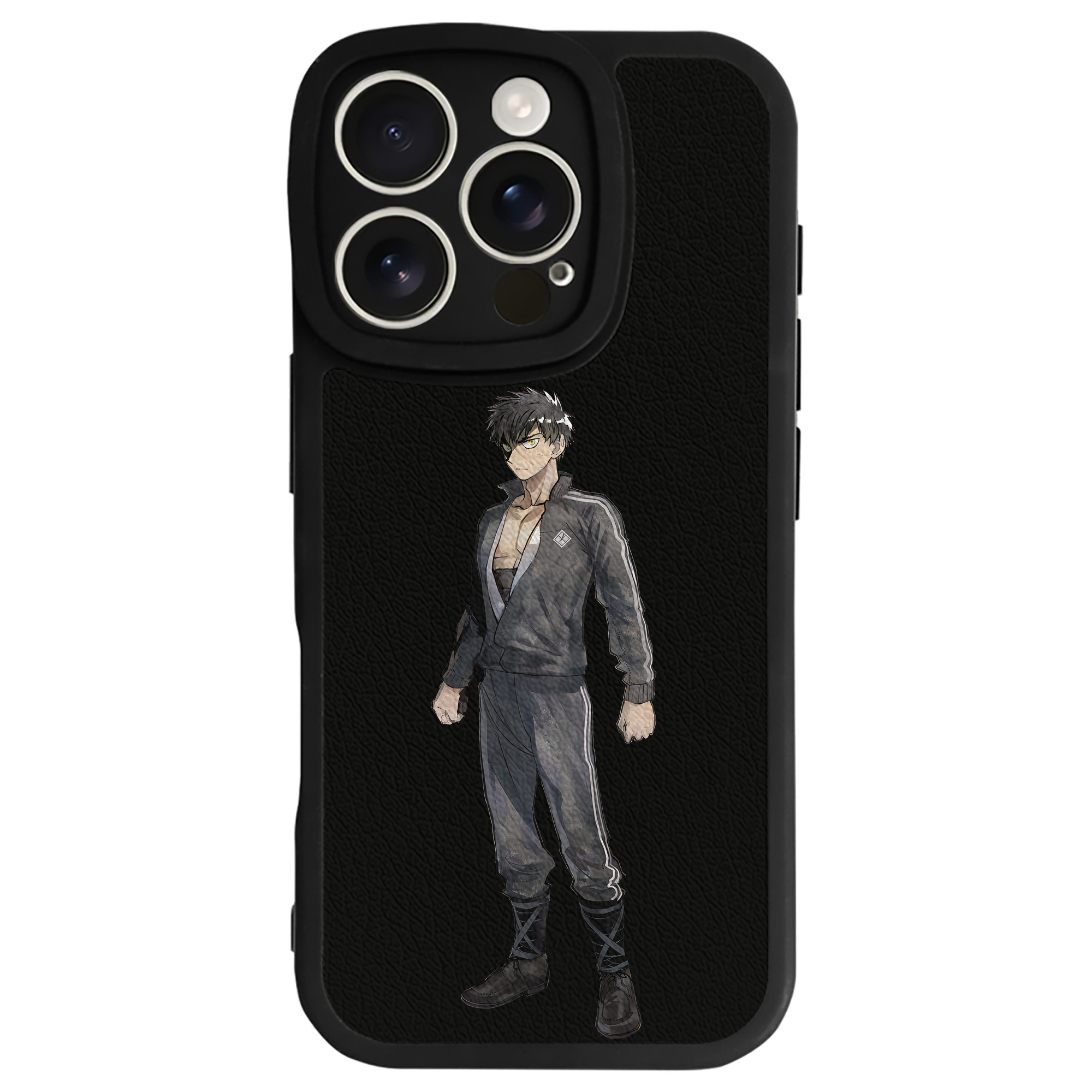 （画像用） 刀剣乱舞 Touken Ranbu 【iPhone 16シリーズ対応】シリコンスマホケース（レザー調） 材質：シリコン